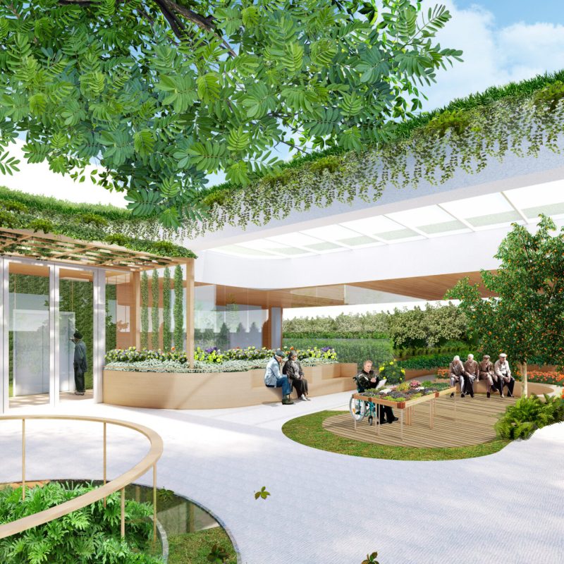 20230412 NORTH MED-VILLE Exterior Perspective05
